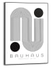 Orangewallz Druk artystyczny "Bauhaus - Elegant" w ramce