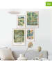 Orangewallz Druki artystyczne (4 szt.) "Green Masters" w ramce