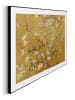Orangewallz Gerahmter Kunstdruck "Van Gogh - almondblossom gold"