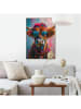 Orangewallz Ingelijste kunstdruk "Painted Cow" - (B)50 x (H)70 cm