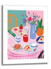 Orangewallz Gerahmter Kunstdruck "Sweet Table"