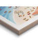 Orangewallz Ingelijste kunstdruk ''Holiday Coast''