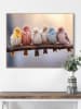 Orangewallz Gerahmter Kunstdruck "Birds in Pastel"
