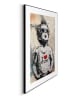 Orangewallz Ingelijste kunstdruk "Little Rebel" - (B)50 x (H)70 cm