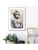Orangewallz Ingelijste kunstdruk "Little Rebel" - (B)50 x (H)70 cm