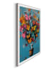 Orangewallz Ingelijste kunstdruk "Balloon Rising" - (B)50 x (H)70 cm