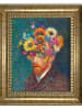 Orangewallz Gerahmter Kunstdruck "Van Gogh - self portrait"