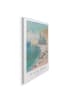 Orangewallz Druk artystyczny "Claude Monet - Etretat beach" w ramce