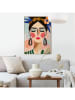 Orangewallz Ingelijste kunstdruk "Blushed Face" - (B)50 x (H)70 cm