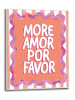 Orangewallz Gerahmter Kunstdruck "More Amor"