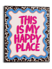 Orangewallz Druk artystyczny "This is my Happy Place" w ramce