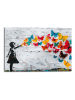 Orangewallz Gerahmter Kunstdruck "Butterfly Girl"