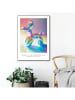 Orangewallz Ingelijste kunstdruk "Art Balloon Dog"