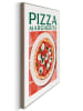 Orangewallz Gerahmter Kunstdruck "Pizza Margherita"