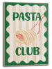 Orangewallz Gerahmter Kunstdruck "Join the Pasta Club"