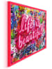 Orangewallz Ingelijste kunstdruk "Beautiful Life"