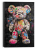 Orangewallz Gerahmter Kunstdruck "Bear"