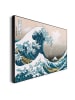 Orangewallz Druk artystyczny "Hokusai - the great wave" w ramce