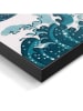 Orangewallz Druk artystyczny "Hokusai - the great wave" w ramce