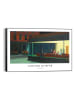 Orangewallz Druk artystyczny "Edward Hopper - Nighthawks" w ramce