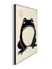Orangewallz Druk artystyczny "Japanese Frog" w ramce