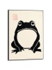 Orangewallz Druk artystyczny "Japanese Frog" w ramce