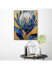 Orangewallz Gerahmter Kunstdruck "Protea Close Up"