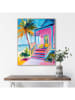 Orangewallz Gerahmter Kunstdruck "Beach Fantasy"