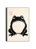 Orangewallz Gerahmter Kunstdruck ''Japanese Frog"