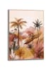 Orangewallz Ingelijste kunstdruk "Desert Palms"