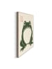 Orangewallz 4er-Set: Gerahmte Kunstdrucke ''Japanese Frog''