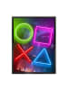 Orangewallz LED-Kunstdruck ''Game Signs''