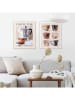 Orangewallz 2er-Set: Gerahmte Kunstdrucke "Coffee Time Set"