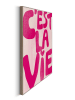 Orangewallz Druk artystyczny "C'est La Vie II" w ramce