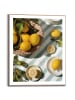 Orangewallz Ingelijste kunstdruk "Lemon Table"