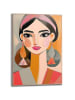 Orangewallz Gerahmter Kunstdruck "Coloured Girl"