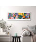 Orangewallz Druk artystyczny "Colourful Flowers" w ramce