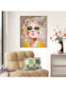 Orangewallz Ingelijste kunstdruk "Portrait Lady"