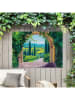 Orangewallz Outdoor-Kunstdruck "Tuscan Bow"
