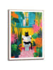 Orangewallz Gerahmter Kunstdruck "Matisse - Kitty Catty"