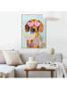 Orangewallz Druk artystyczny "Wiener Fun" w ramce