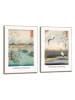 Orangewallz Druki artystyczne (2 szt.) "Utagawa Hiroshige" w ramce