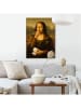 Orangewallz Gerahmter Kunstdruck ''Mona Lisa - smelly''