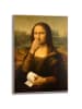 Orangewallz Gerahmter Kunstdruck ''Mona Lisa - smelly''