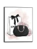 Orangewallz Ingelijste kunstdruk ''Fashion Bags''