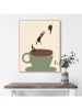 Orangewallz Gerahmter Kunstdruck ''Coffee Jump''