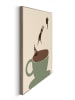 Orangewallz Ingelijste kunstdruk ''Coffee Jump''