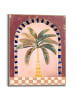 Orangewallz Ingelijste kunstdruk ''Palm Present''