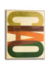 Orangewallz Gerahmter Kunstdruck ''Ciao''