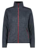 cmp 3in1-Funktionsjacke in Anthrazit/ Pink